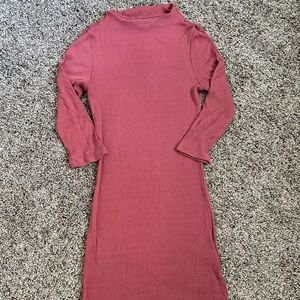 Mauve Mini Dress